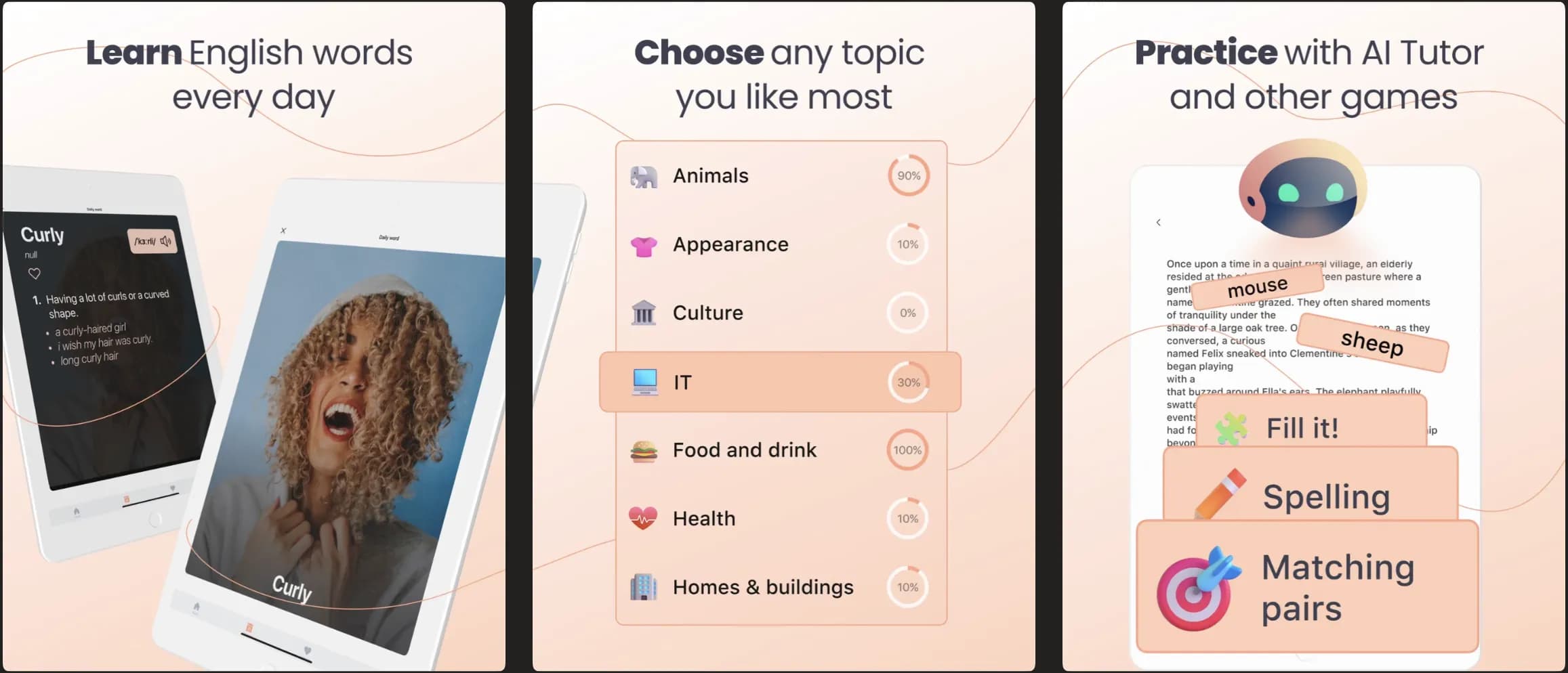 кейс: Мобильное приложение Smart English Vocabulary